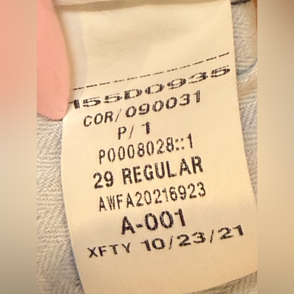 Abercrombie & Fitch Super Skinny Ankle High Rise Jeans 29 Regular Distressed - Picture 3 of 11